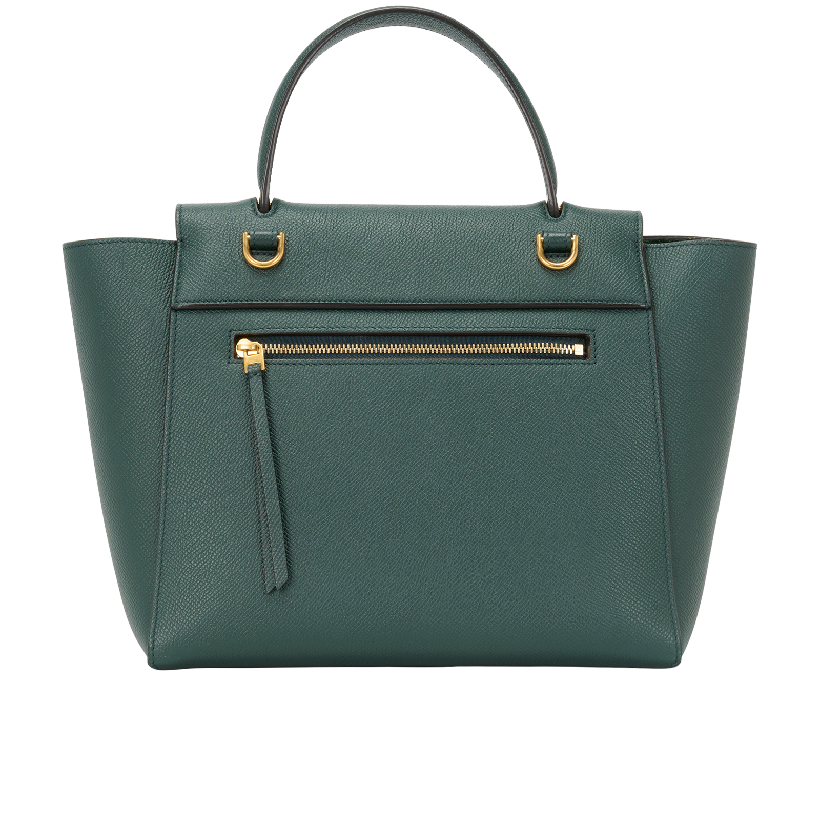 Micro Belt, &pound;1,200, Handbags, Green, Leather, Back view
